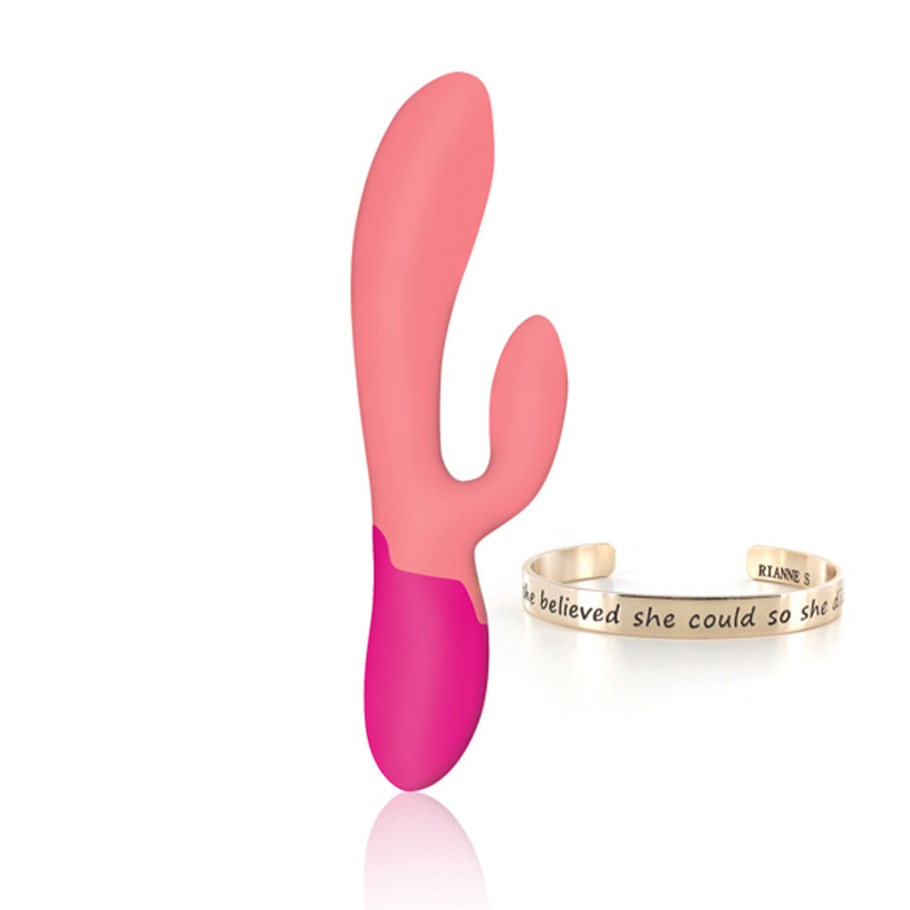 RS – Essentials – Xena Rabbit Vibrator Coral & French Rose