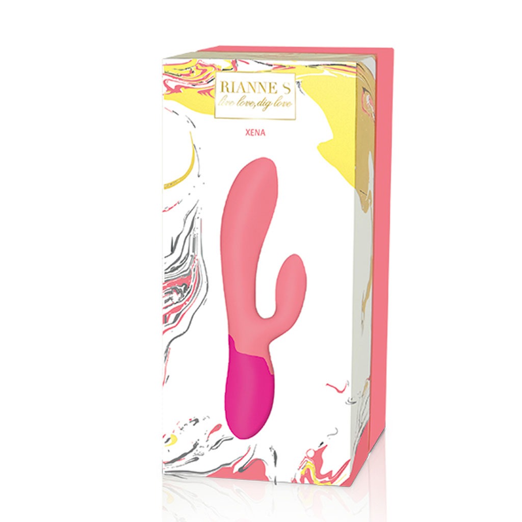 Rianne S Xena rabbit vibrator coral french rose