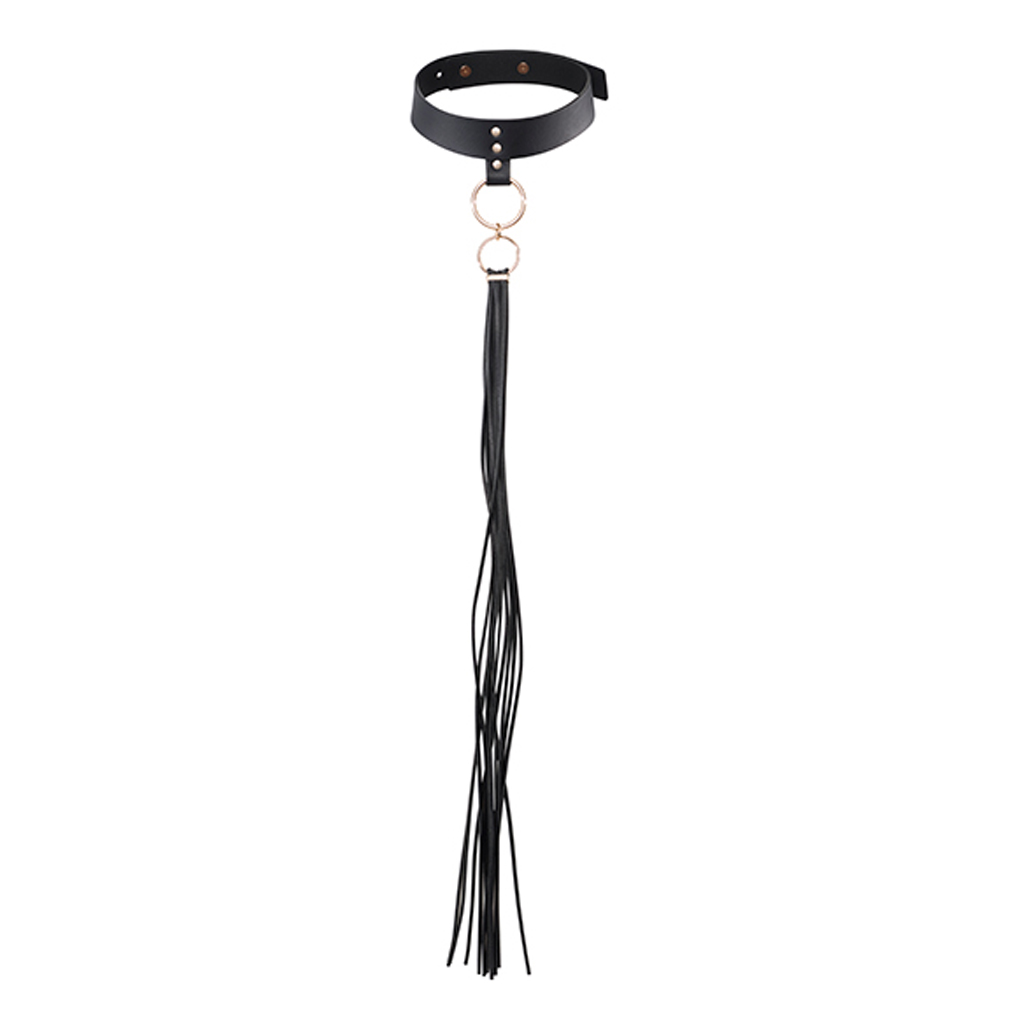 Bijoux Indiscrets - Maze Tassel Chocker Zwart