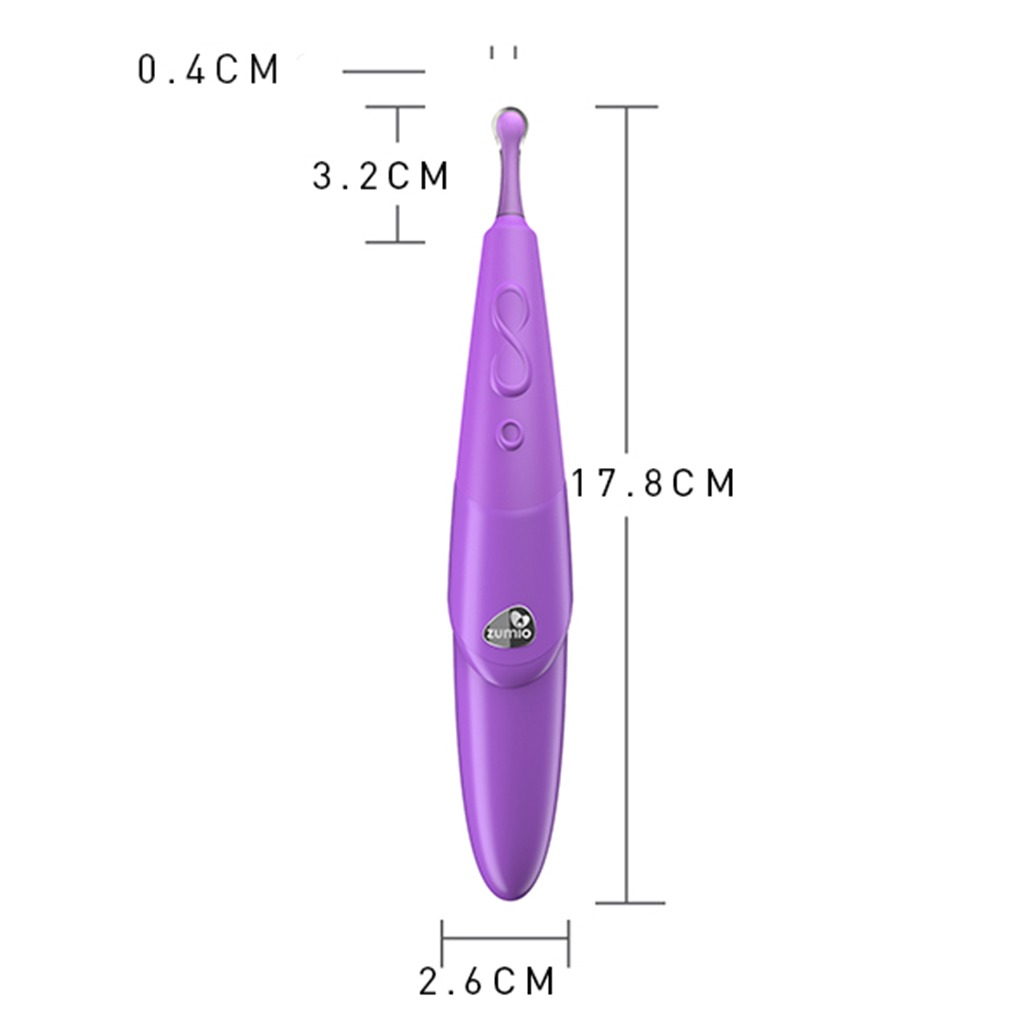 afmetingen zumio spirotip vibrator