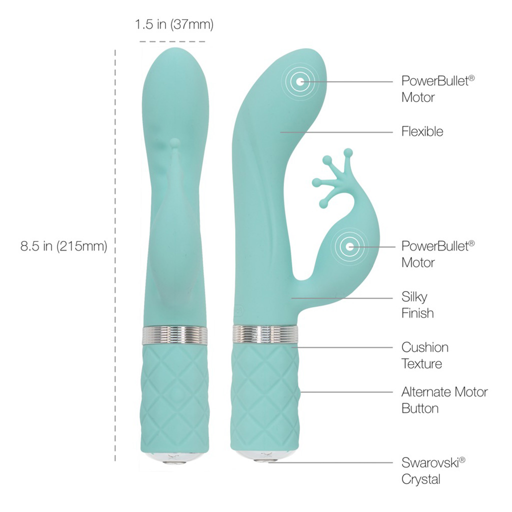 Pillow talk rabbit vibrator maten