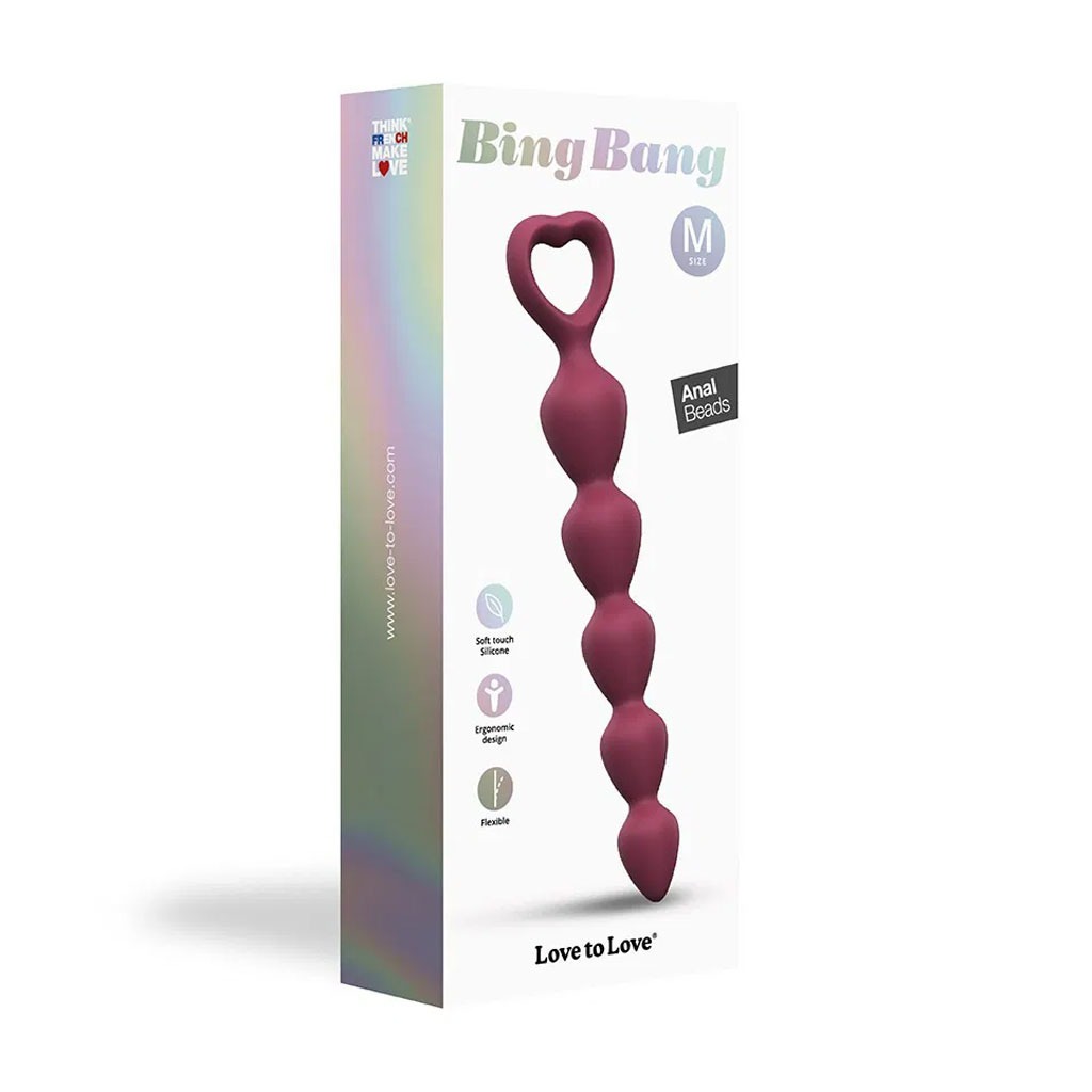 Love to Love - Bing Bang Anaal ketting - Medium doosje voor