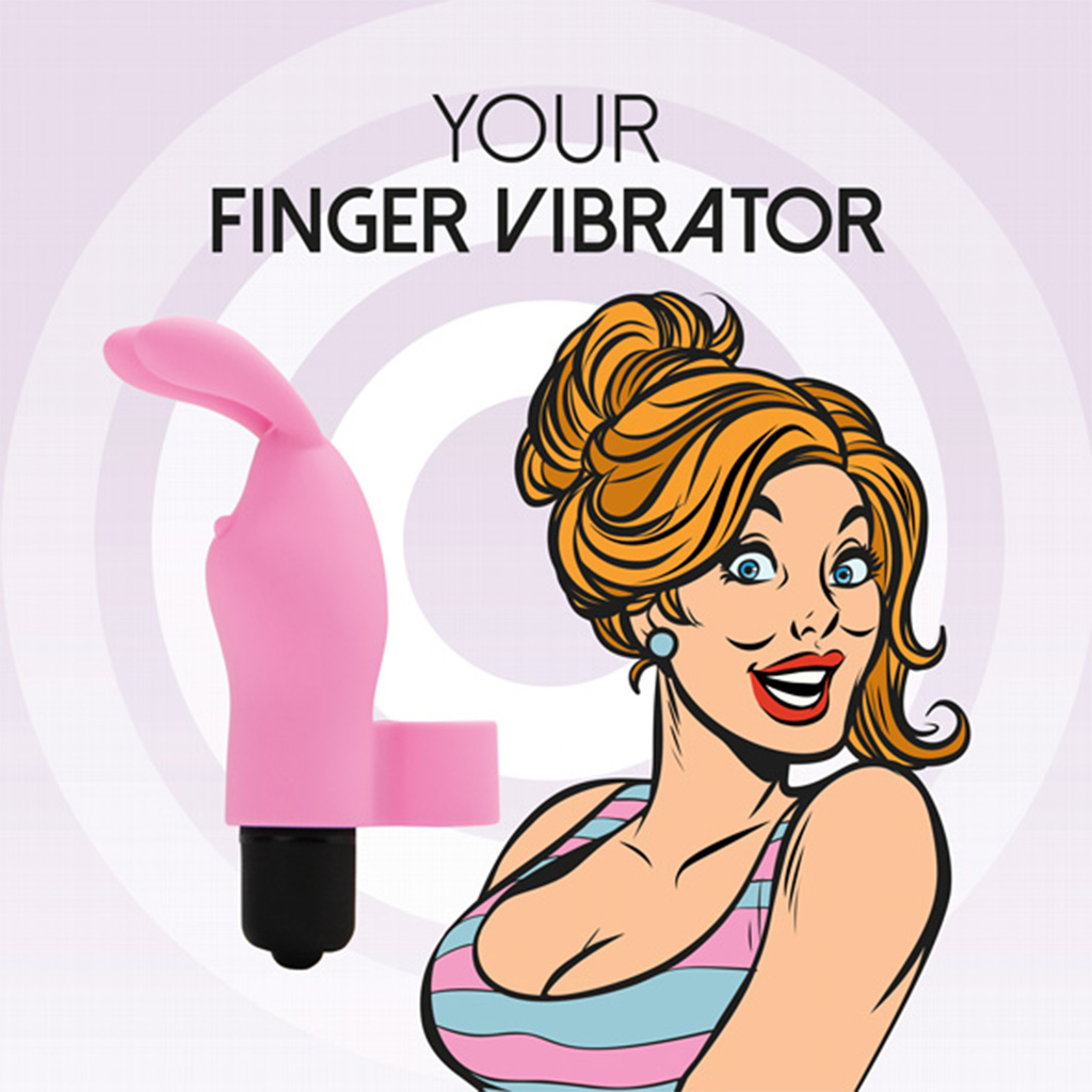 feelztoys vinger vibrator roze