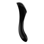 Satisfyer - Candy Cane Vinger vibrator - Zwart zijkant