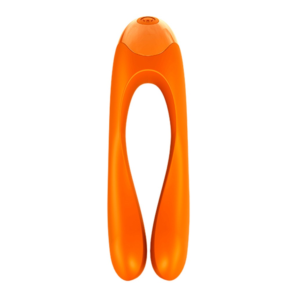 Satisfyer – Candy Cane – Vinger vibrator – Oranje