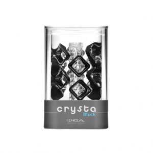 tenga crysta masturbator sleeve stroker block