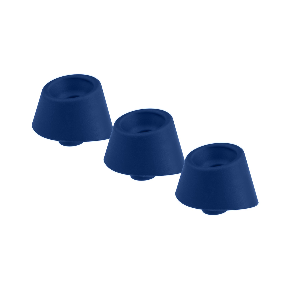 3x Opzetkapjes DUO Blauw maat M