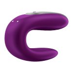 Satisfyer - Double Fun Koppel Vibrator Paars opladen