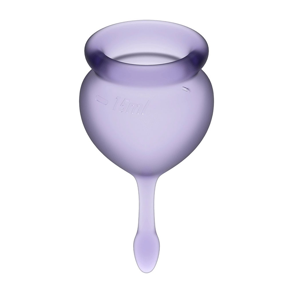 Satisfyer - Feel Good Menstruatie Cup Set Lila kopen