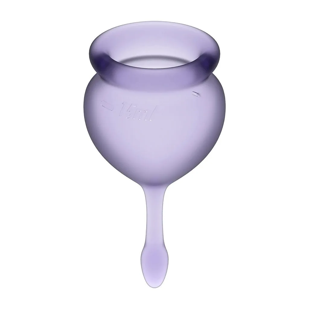 Satisfyer - Feel Good Menstruatie Cup Set Lila kopen