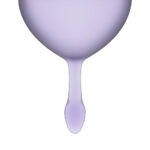 Satisfyer - Feel Good Menstruatie Cup Set Lila gebruik