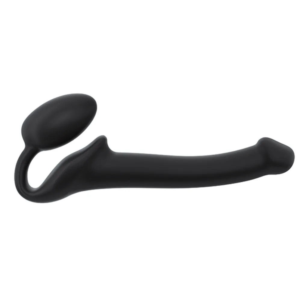 Strap-On-Me – Strapless Voorbind Dildo – Maat M – Zwart