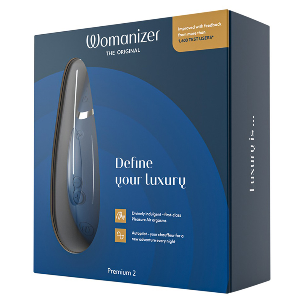 womanizer premium 2 blauw nieuw