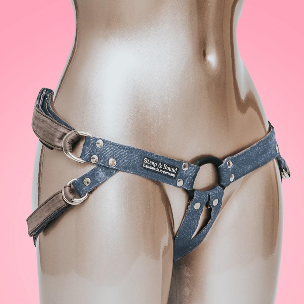 Harnas Strap & Bound 3 – Fun Factory – Jeans Blue