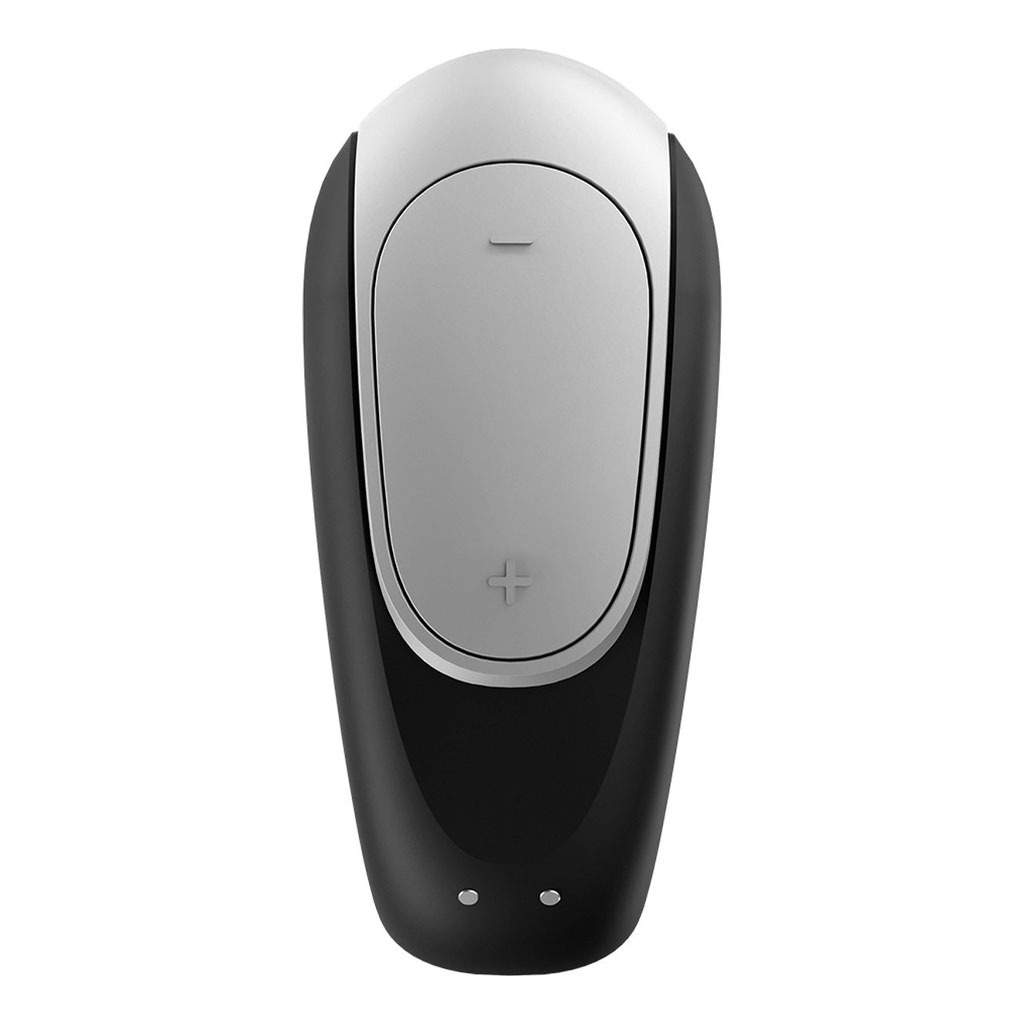 Satisfyer - Double Fun Koppel Vibrator Zwart knoppen