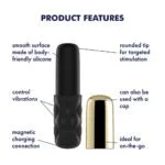 Satisfyer - Sparkling Darling Mini Vibrator Goud info