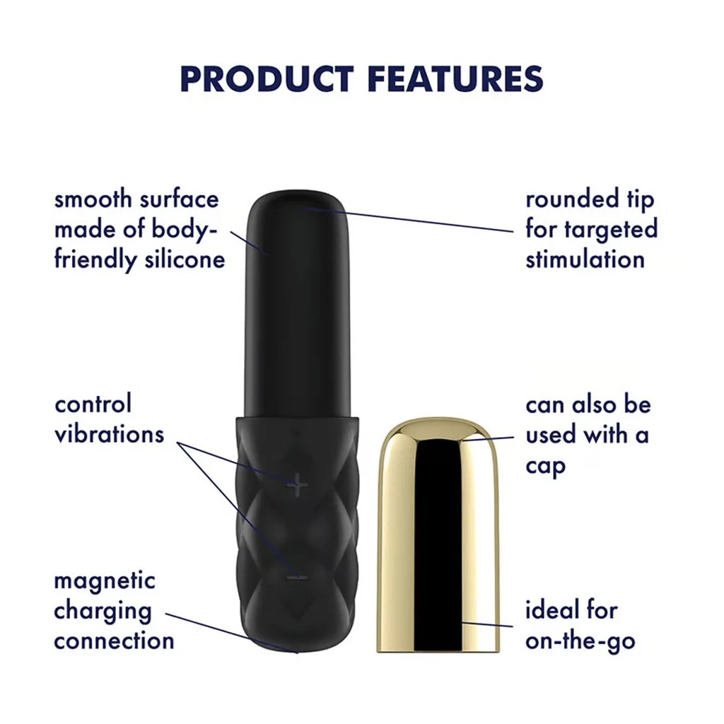 Satisfyer - Sparkling Darling Mini Vibrator Goud info