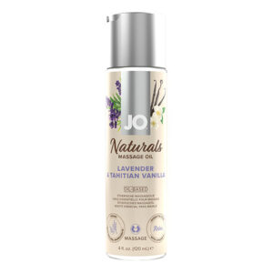 System Jo - Naturel Massage Olie Lavendel & Vanille 120ml