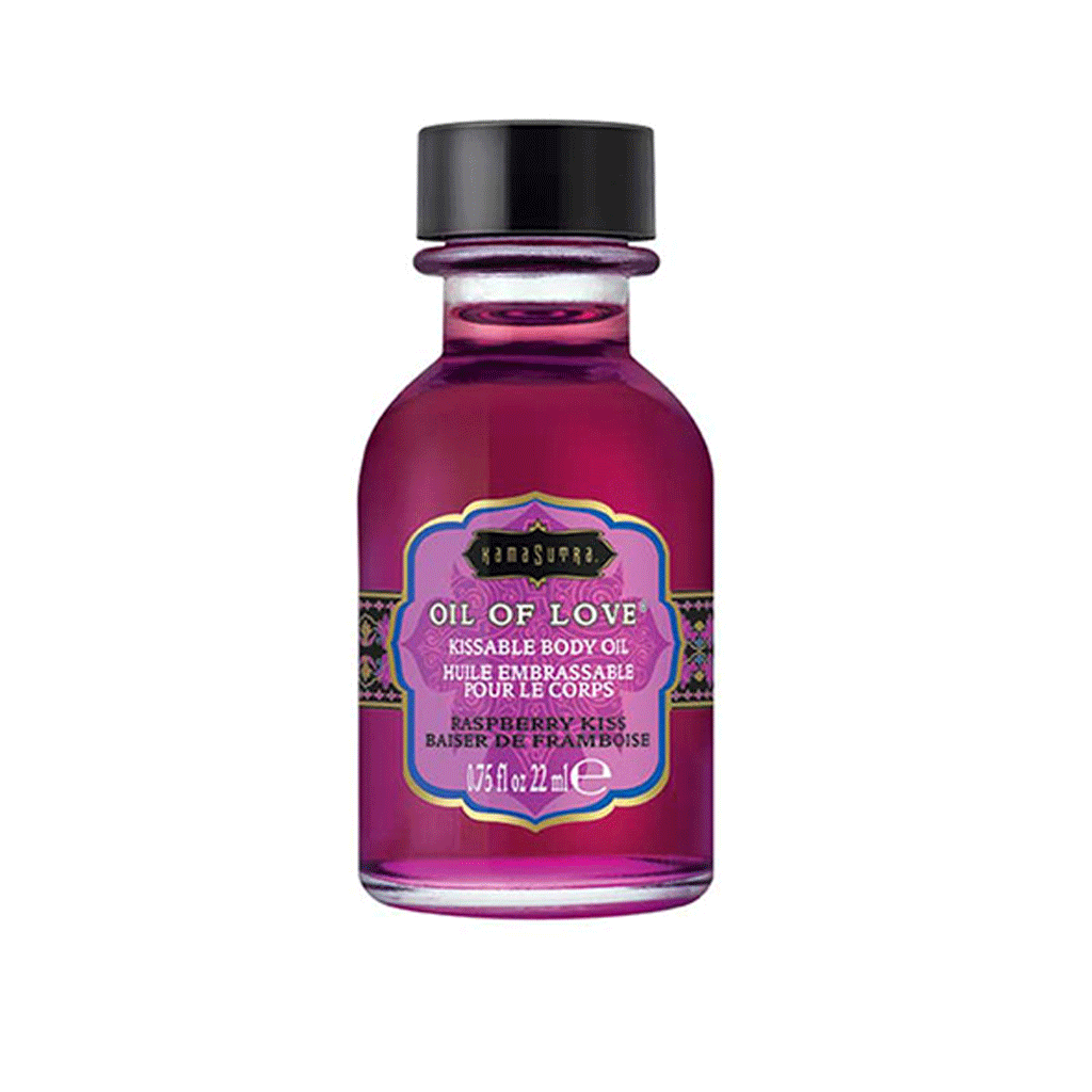 Kamasutra – Likbare olie – Raspberry Kiss