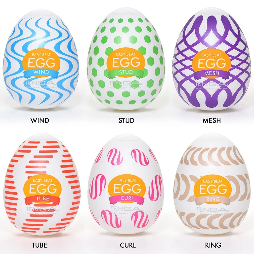 Tenga Eggs - Wonder Set 6 stuks kleuren