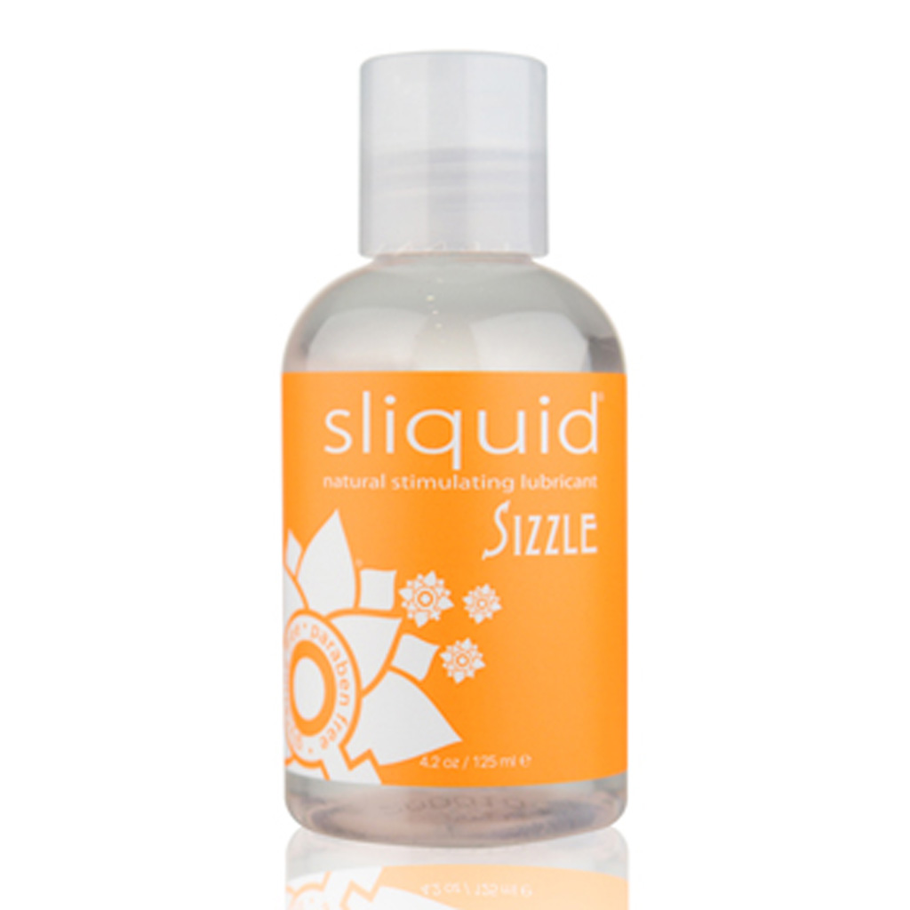 SLIQUID – NATURALS SIZZLE GLIJMIDDEL 125 ML