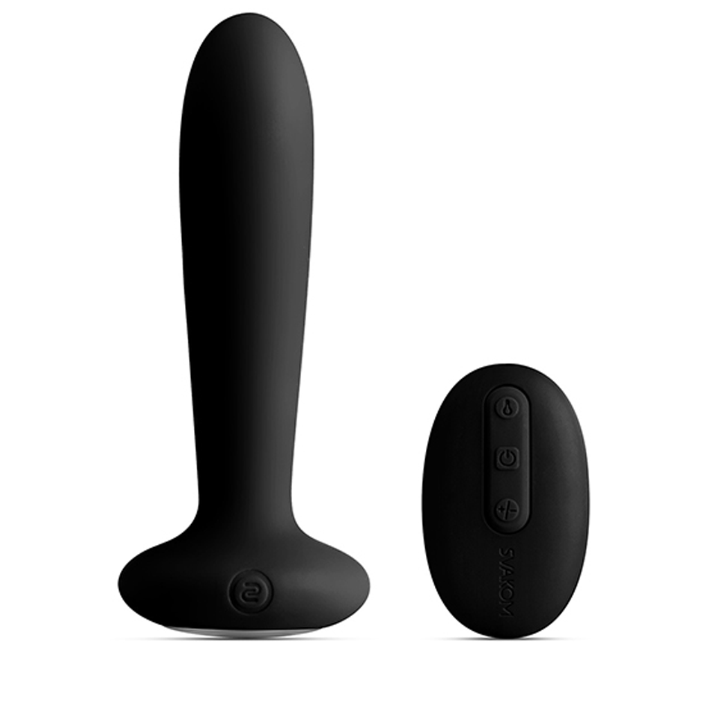 Svakom – Primo – Verwarmende Plug Vibrator Zwart