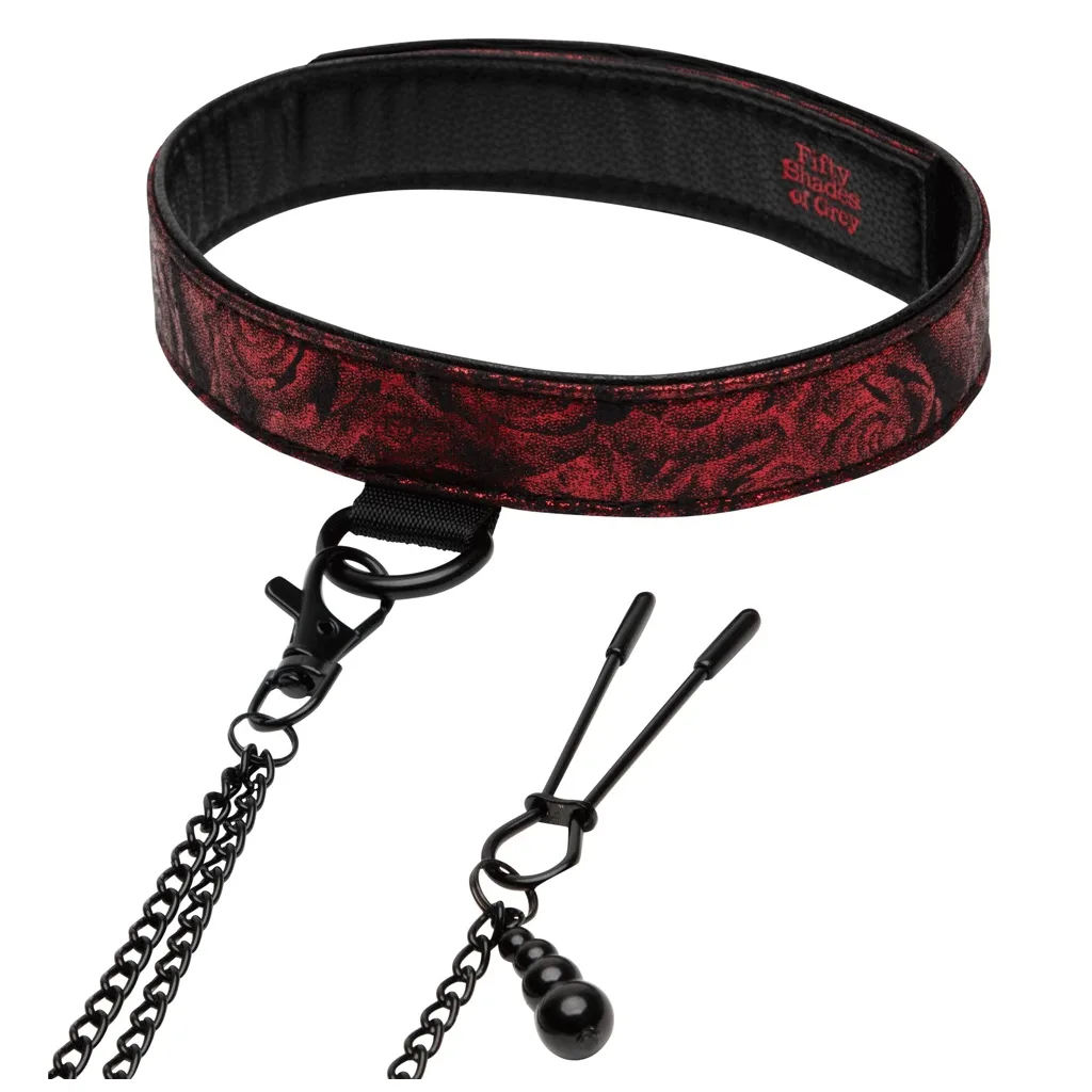 fiftyshades tepelklemmen zwart