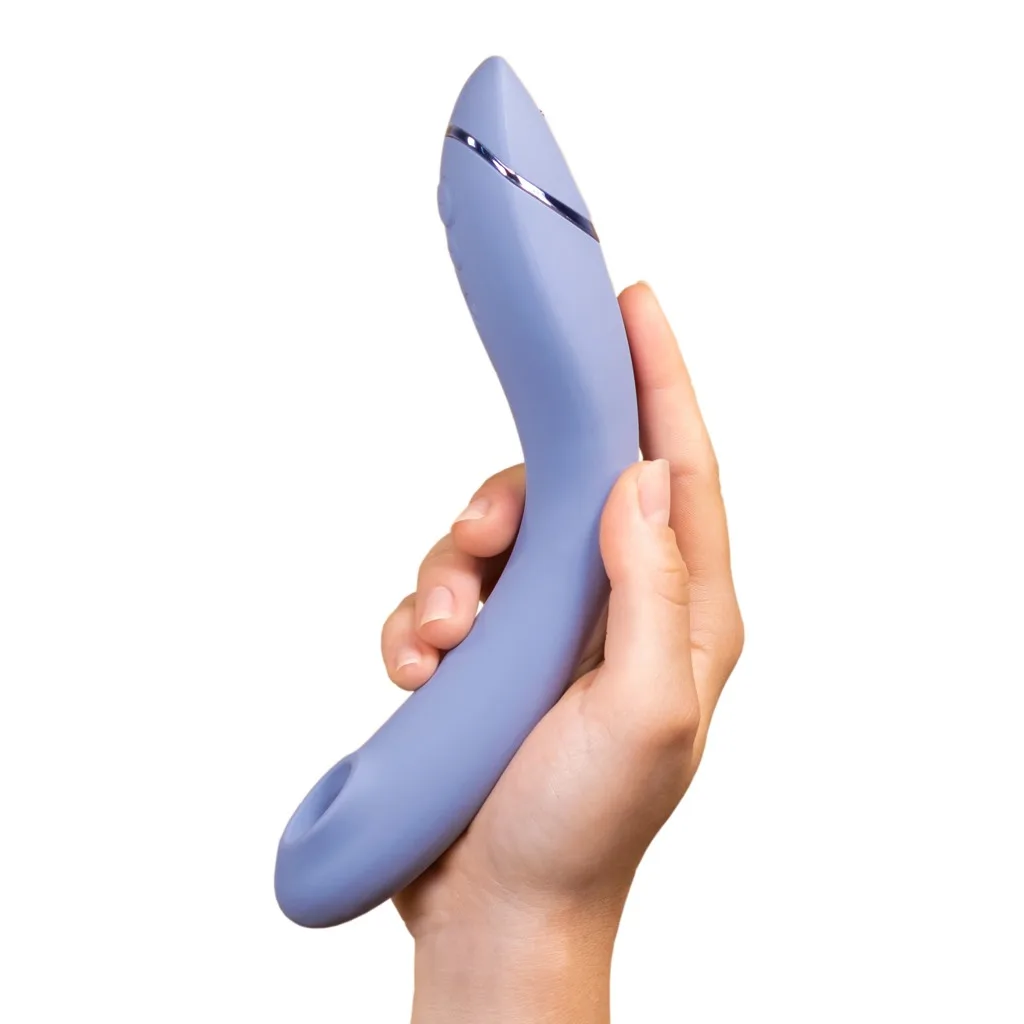 Womanizer paars in hand