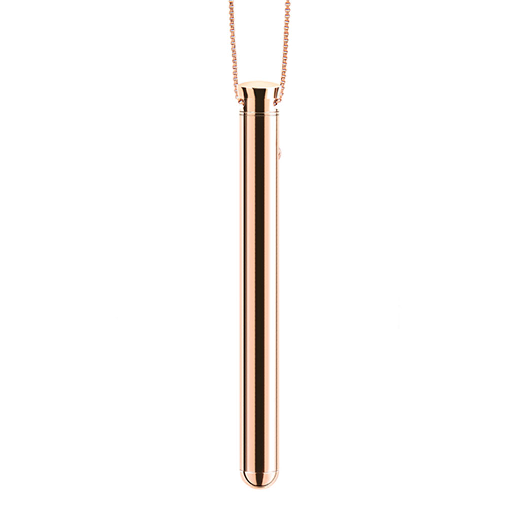 le wand ketting vibrator rose goud