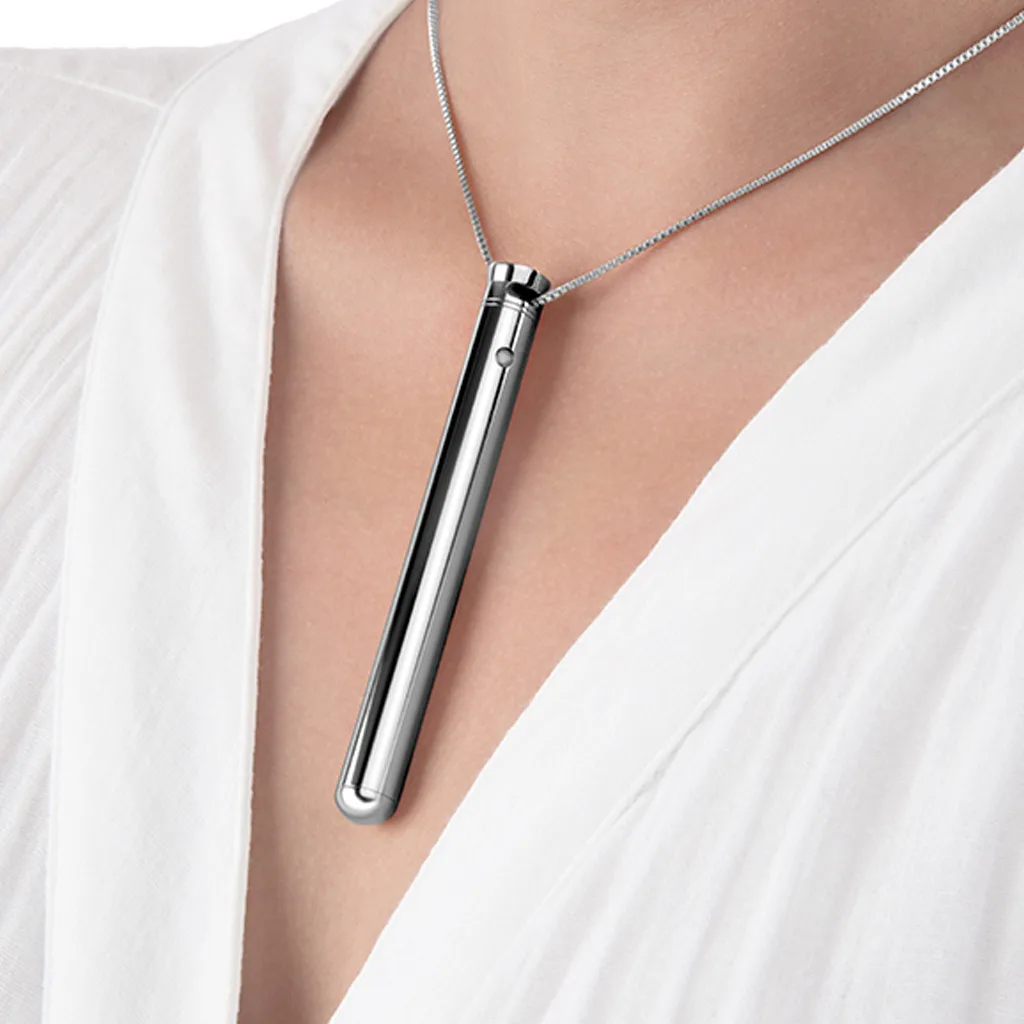 Le wand vibrator ketting silver