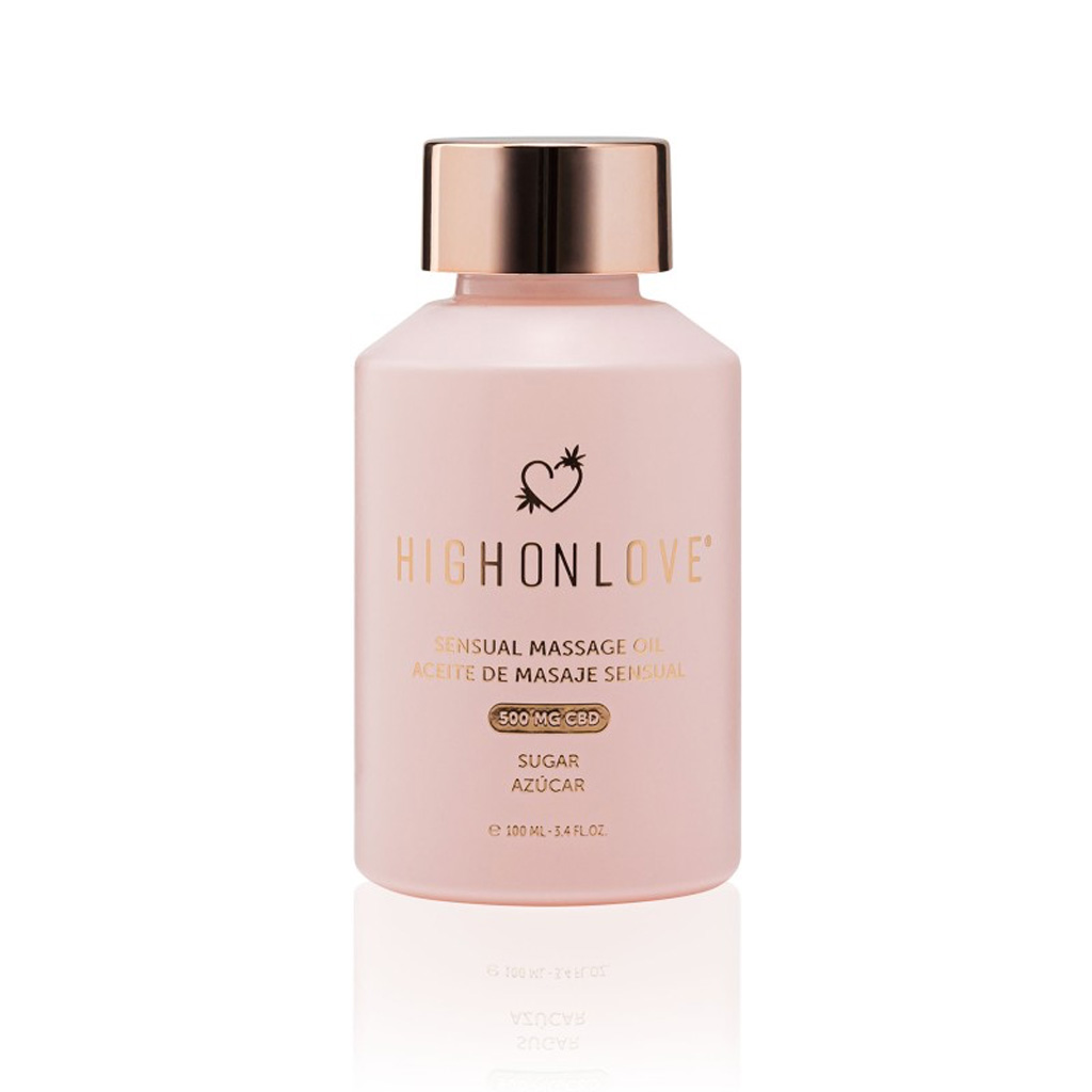 HighonLove – Sensual Massage Oil met CBD