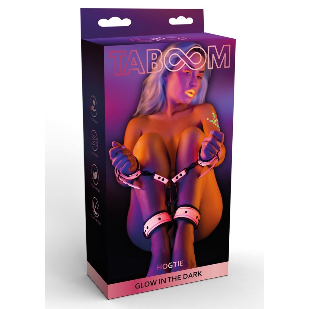 Taboom - Glow in the Dark Hogtie Roze