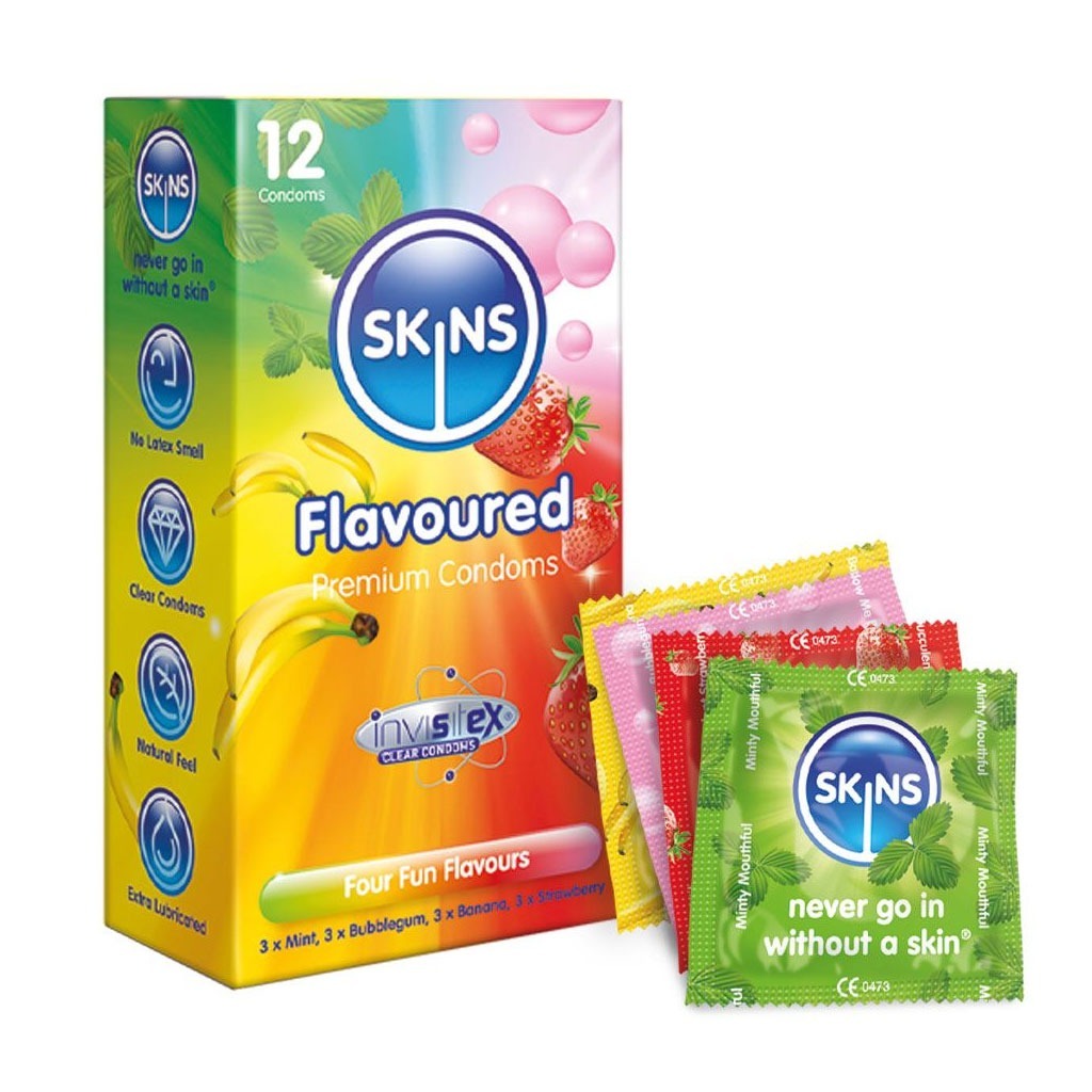 Skins – Flavours Condooms 12 Stuks