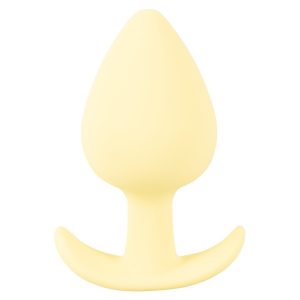 Cuties klassieke buttplug geel