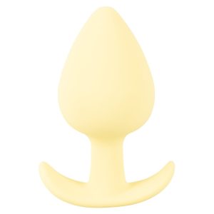 Cuties klassieke buttplug geel