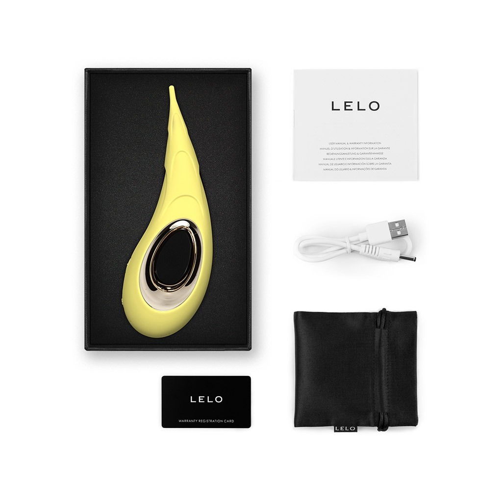 LELO DOT Cruise Lemon pin point vibrator