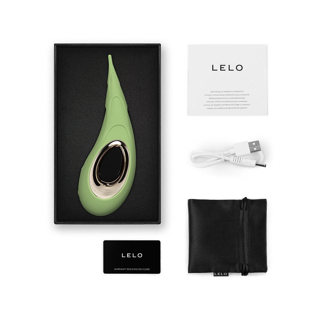 LELO DOT Cruise pistache groen pin point clitoris vibrator