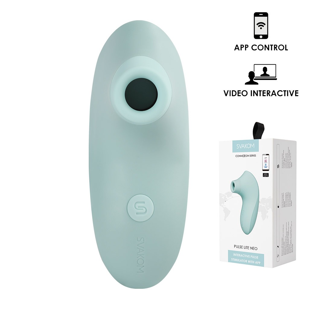 Svakom – Lite NEO Mint – Luchtdruk Vibrator met APP
