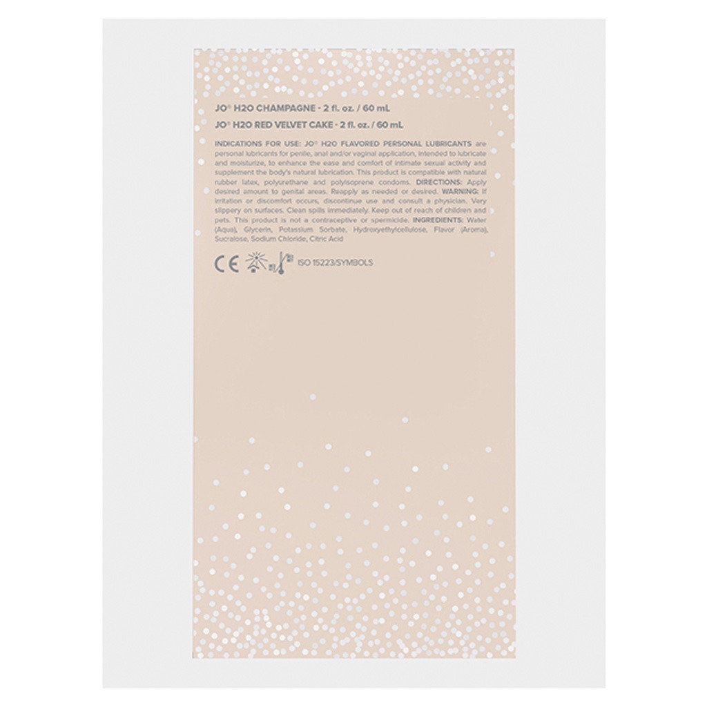 System JO - Gift Set Champagne & Red Velvet Cake - 60ml inhoud