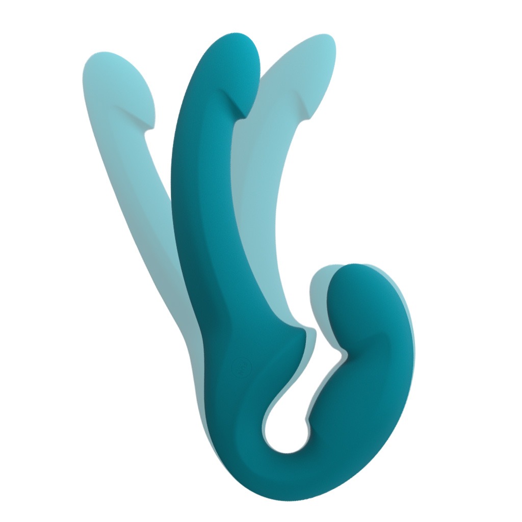 Fun Factory – Dubbel Dildo Share Lite – Sea Blue