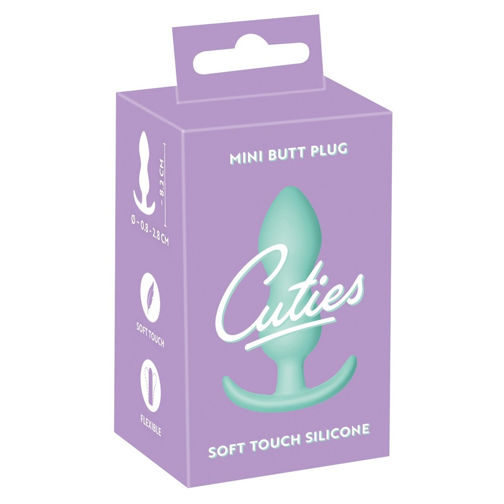 Cuties buttplug mint groen verpakking