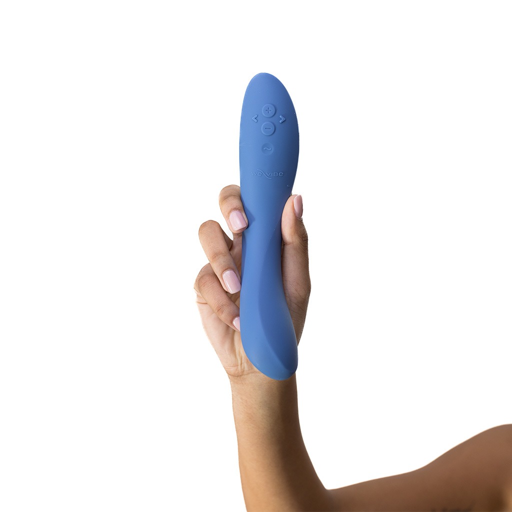 We-vibe rave 2 blauw in hand