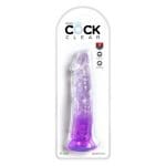 king cock dildo paars