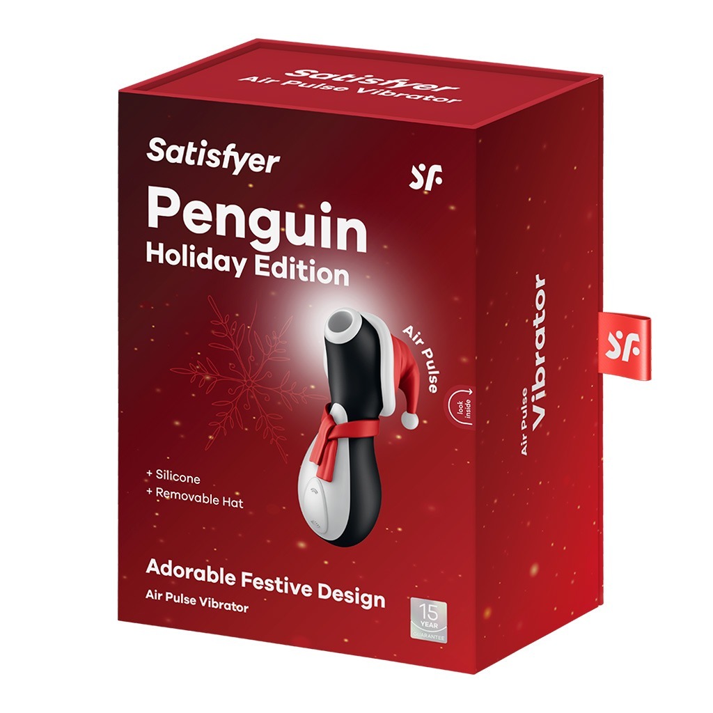 satisfyer penguin holiday edition kerst verpakking