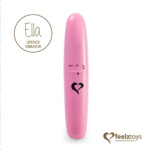 FEELZTOYS ELLA - Lipstick Bullet Vibrator Paars Roze