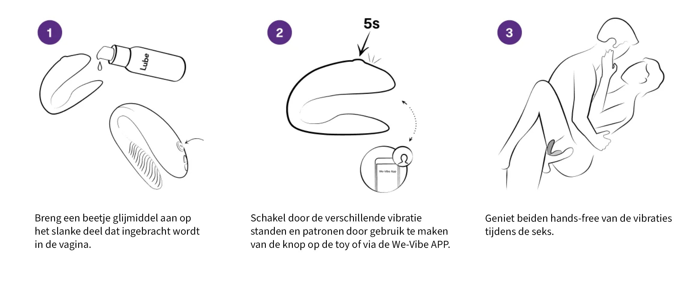 gebruiken we-vibe sync go