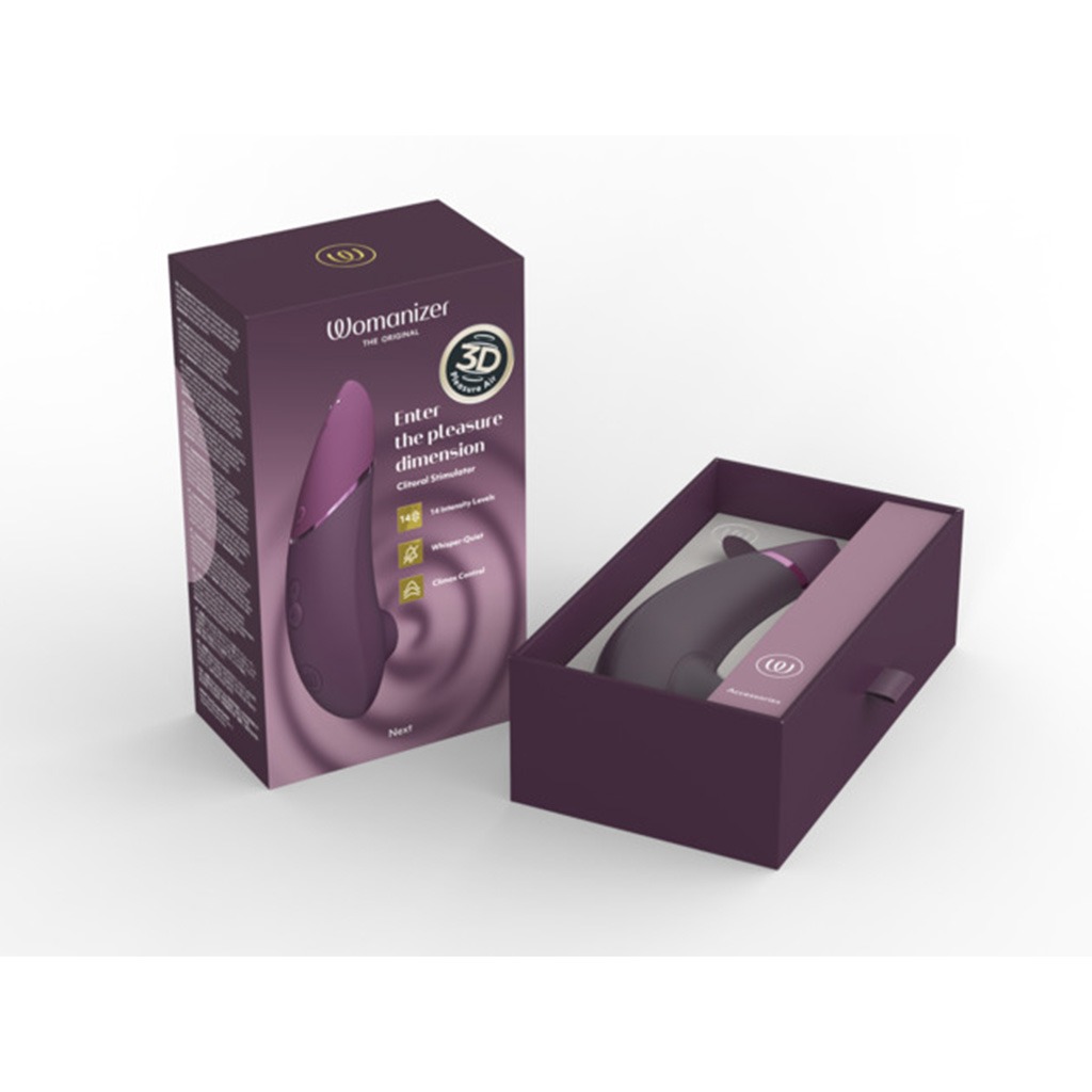 Womanizer Next 3D Pleasure Dark purple doos