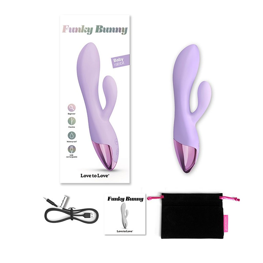 Paarse rabbit vibrator kopen