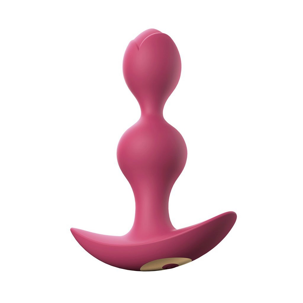 Love to Love – Twinny Bud Vibrerende Buttplug Plum