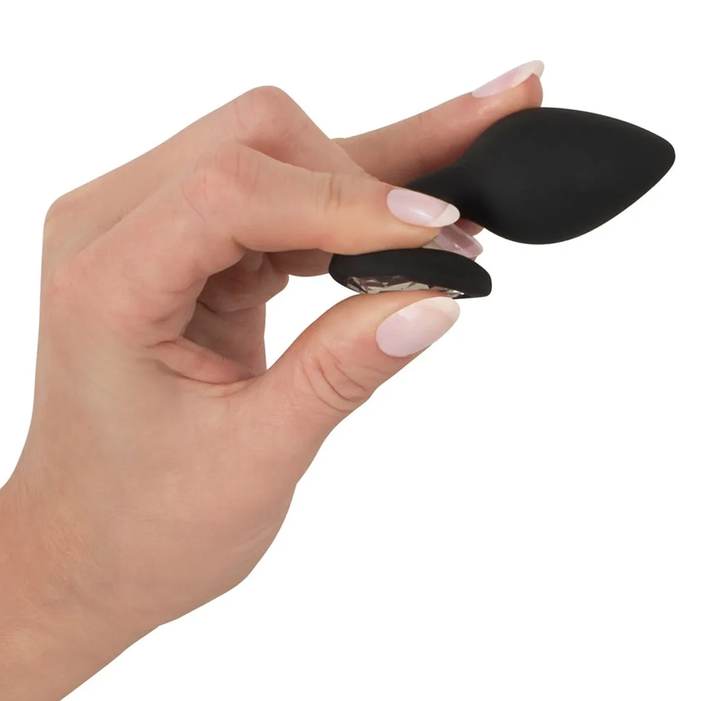 y2t siliconen buttplug - diamant
